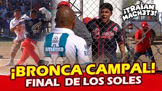 🤜💥🤕🏆BRONCA CAMPAL EN LA FINAL DEL TORNEO DE LOS SOLES🏆🤕💥🤛  Benito Huárez VS San Martín [upl. by Bradney]