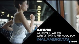 Auriculares Aislantes de Sonido Inalámbricos Shure SE Bluetooth [upl. by Sil535]