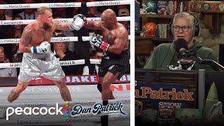 How real was the Jake Paul vs Mike Tyson boxing match  Dan Patrick Show  NBC Sports [upl. by Lefty715]