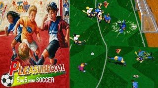 ACA NEOGEO PLEASURE GOAL  5 ON 5 MINI SOCCER  Remastered Nintendo Switch Gameplay 4K [upl. by Enisaj]