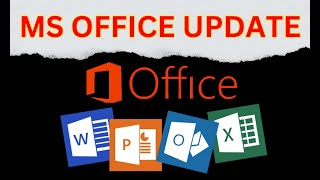 How to Update MS Office 2010 2013 2016 2019 2021 365 in Windows 78 10 11 – Easy Guide 📥💻 [upl. by Berkin]