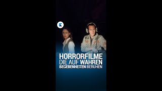 Diese Horrorfilme basieren auf wahren Begebenheiten 😵 shorts horrorstories conjuring exorzist [upl. by Cadel733]