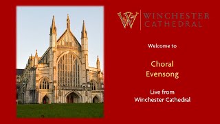 111324 Evening Prayer live from Winchester Cathedral 🇺🇦 [upl. by Archibold]