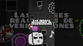 Las reacciones de verificaciones más locas de Geometry Dash pt1 geometrydash robtopgames [upl. by Ardied]