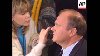 RUSSIA COMMUNIST LEADER ZYUGANOV FINISHES CAMPAIGN SCHEDULE [upl. by Ayital253]