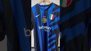 2425 Inter Milan home shortsleeved Player Edition jersey No 23 Barella [upl. by Anihpled896]