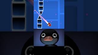 Geometry Dash Worlds Hardest Wave Noot Noot Meme gaming shorts nootnoot funny [upl. by Zaragoza932]