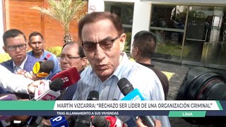 Nacional  Martín Vizcarra quotRechazo ser líder de una organización criminalquot [upl. by Gord564]