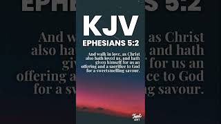 KJV Ephesians 52 kjv godsword scriptureoftheday verseoftheday quoteoftheday jesuschrist [upl. by Yecad74]