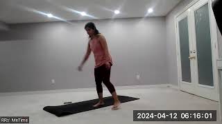 108 Surya Namaskar Challenge  Spring  session 2 12Apr2024 [upl. by Ettenawtna]