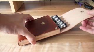 Making a Leather Tool Case [upl. by Sibella]