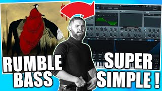 RUMBLE BASS SUR SERUM  SKRILLEX amp FRED AGAIN  Franchement facile [upl. by Israel]