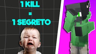 1 KILL UN SEGRETO nelle bedwars di CoralMC [upl. by Crispen]