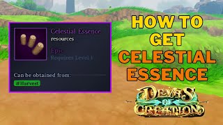 How To Get Celestial Essence in Devas of Creation  Celestial Essence Location  Roblox [upl. by Norud]