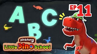 Learn ABC with Dinosaurs  Dinosaur Cartoon  Pinkfong Dinosaurs for Kids [upl. by Elysia]