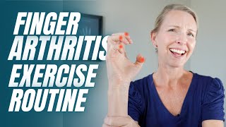 Finger Arthritis Exercises Real Time Follow Along Routine [upl. by Johiah]