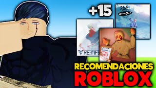 PRUEBA ESTOS JUEGOS AHORA MISMO 🤠  Recomendaciones de ROBLOX [upl. by Harima644]