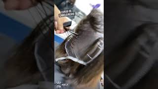 Curso de mechas no Instituto Luna [upl. by Joappa]