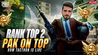 Rank 2 Plus Nai Mil Raha 😢 Road To Top 1  How Tactron Live  Pubg Mobile [upl. by Bedelia]