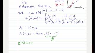 A way to compute the Ackermann Function [upl. by Halsy]