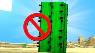 Why CACTUS is the WORST MINECRAFT BLOCK [upl. by Anrahc]