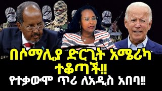 የአዲስ አበባው ፈረሳ ውጥረት ፈጥሯል አልሻባብ ድጋፍ አገኘ አሜሪካ ስጋት ገብቷታል Ethio 251 Roha News Anchor media [upl. by Hurff]