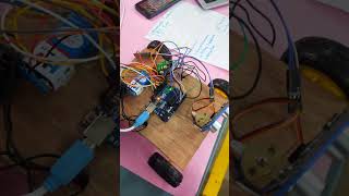 ultrasonic project project mechatronics [upl. by Nadaba770]