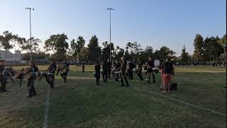 Gold Drum and Bugle Corps 2024 battery 2nd movement  SoCal Champs [upl. by Eiznik]