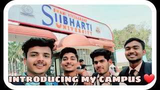 Introducing my campus Subharti  subharti college vlog  new vlog  mittal vlogs [upl. by Calen]