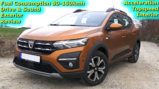 2022 Dacia Sandero Stepway TCe 90 91 PS TEST DRIVE [upl. by Talanian348]