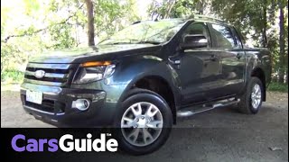 2013 Ford Ranger Wildtrak review [upl. by Anaela]