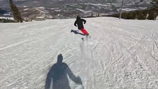 Snowmass 13February2024 slowmo [upl. by Hymie730]