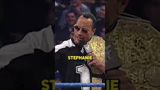 The Rock and Chris Jericho DESTROYS Stephanie therock chrisjericho y2j tripleh wwe [upl. by Ranzini]