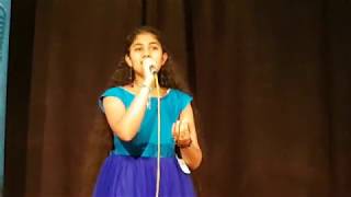 Chandra Kalabham Chaarthi Urangum song sung by Ruth Treesa Johnson [upl. by Emoreg]