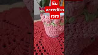 Minha terapia diária remédio da ansiedade crochet passoapassodecroche [upl. by Drue]