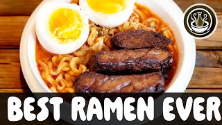 Im in LOVE With This Insane Ramen Recipe  Its Soo Good Cooking High Protein Ramen [upl. by Arual]