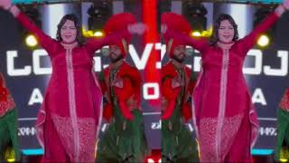 Girl in Red SatinSilk Dance with Punjabi Song [upl. by Saibot]