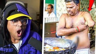 DUDE WHAT IS THIS MOST UNHYGIENIC INDIAN STREET FOOD CAUGHT ON CAMERA [upl. by Akiret176]