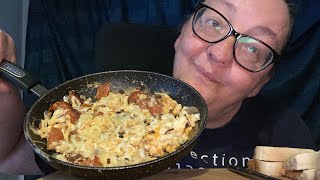 Eggs and Chorizo food eatshow mukbang eatwithme [upl. by Flavius]