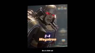 Scourge vs tf1 megatron transformers edit edits fyp shorts trending tf1 ytshorts vs goat [upl. by Hugh]