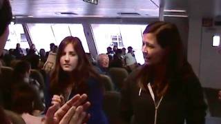 Aliqua  Just For Now Imogen Heap Cover live rehearsal on a BC Ferry [upl. by Assetal]