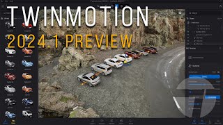 Twinmotion 20241 Preview New Features [upl. by Carling]