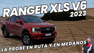 Ford Ranger XLS V6 2023 en Ruta y Médanos   Test Pepe Louzao 4x4 offroad automobile fordranger [upl. by Aicinod]