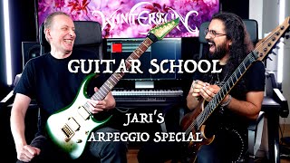 Wintersun Guitar School  Jaris Arpeggio Special [upl. by Bellamy]