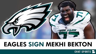 🚨JUST IN Eagles SIGN MASSIVE OT amp Former 1stRound Pick Mekhi Becton After NFL Draft  Eagles News [upl. by Bordiuk47]