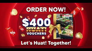 FREE 400 HUAT Vouchers [upl. by Giffy]