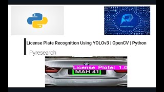 License Plate Recognition Using YOLOv3  OpenCV  Python [upl. by Pruchno]