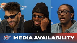 Full Post Game Media Availability  OKC Thunder vs San Antonio Spurs  October 30 2024 [upl. by Almeeta]