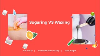 Sugaring vs Waxing  Is Sugaring Better than Waxing [upl. by Seton930]