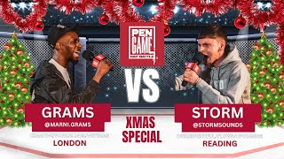 GRAMS Vs STORM  PenGame Rap Battle 2023  XMAS SPECIAL [upl. by Ellene942]